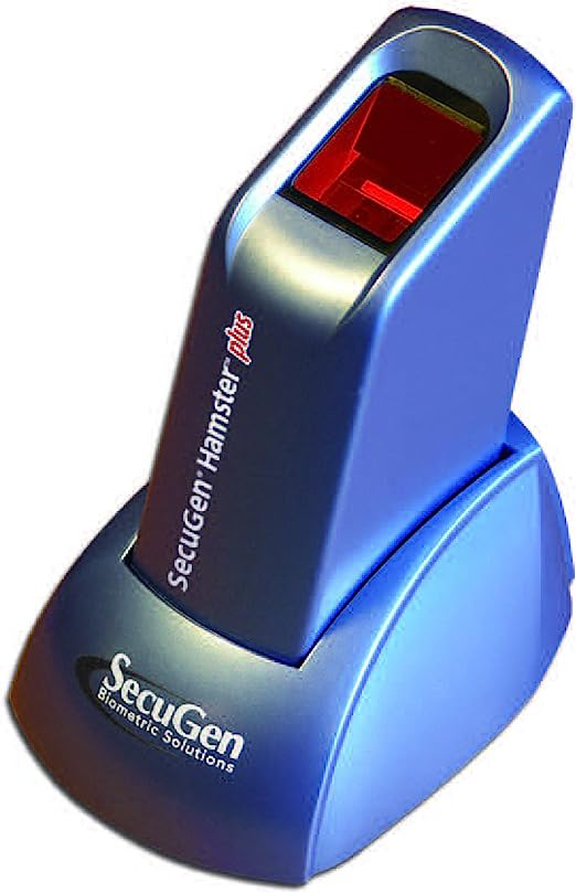 SecuGen Hamster Plus HSDU03P – Affordable FBI-Certified Fingerprint Reader with 500 DPI Optical Sensor, USB 2.0 for Mobile, PC, and Network Security SecuGen Hamster Plus HSDU03P – Affordable FBI-Certified Fingerprint Reader with 500 DPI Optical Sensor, USB 2.0 for Mobile, PC, and Network Security